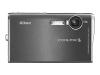 Nikon Coolpix S6 - Digital camera - 6.0 Mpix - optical zoom: 3 x - supported memory: MMC, SD - gloss grey