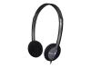 Sony MDR 210LP - Headphones ( semi-open ) - black