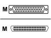 Belkin - SCSI external cable - DB-50 (M) - 50 PIN Centronics (M) - 1.2 m - grey