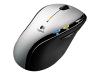 Logitech MX 610 Left-Hand Laser Cordless Mouse - Mouse - laser - 10 button(s) - wireless - RF - USB / PS/2 wireless receiver