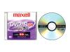 Maxell - DVD+R DL - 8.5 GB 2.4x - jewel case - storage media