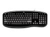 Logitech Classic Keyboard - Keyboard - PS/2 - black - Belgium