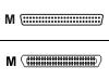 Adaptec - SCSI external cable - HD-50 (M) - 50 PIN Centronics (M) - 2 m