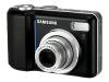 Samsung Digimax S800 - Digital camera - 8.1 Mpix - optical zoom: 3 x - supported memory: MMC, SD - black
