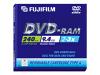 FUJIFILM - DVD-RAM - 9.4 GB ( 240min ) - storage media