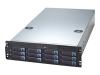 Chenbro RM31212B - Rack-mountable - 3U - extended ATX - hot-swap - no power supply - black - USB