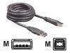 Dell - USB cable - 4 PIN USB Type A (M) - 4 PIN USB Type B (M) - 3 m