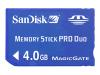 SanDisk - Flash memory card - 4 GB - MS PRO DUO