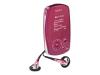 Sony Walkman NW-A1200 - Digital player - HDD 8 GB - WMA, MP3 - pink