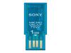 Sony Micro Vault Tiny - USB flash drive - 1 GB - USB