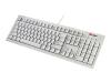 Labtec Standard Keyboard Plus - Keyboard - PS/2 - white - English - US