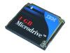 IBM Microdrive - Hard drive - 1 GB - removable - CF+ - 3600 rpm - buffer: 128 KB