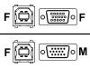 Belkin - Keyboard / video / mouse (KVM) cable kit - HD-15, 4 PIN USB Type B (F) - 4 PIN USB Type A, HD-15 - 1.8 m