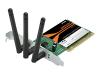D-Link RangeBooster N 650 Desktop Adapter DWA-547 - Network adapter - PCI - 802.11b, 802.11g, 802.11n (draft)