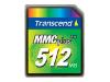 Transcend - Flash memory card - 512 MB - MMCplus