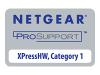 NETGEAR ProSupport XPressHW Category 1 - Extended service agreement - replacement - 3 years - shipment - NBD
