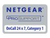NETGEAR ProSupport OnCall 24x7 Category 1 - Technical support - phone consulting - 3 years - 24 hours a day / 7 days a week