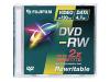 FUJIFILM - DVD-RW - 4.7 GB ( 120min ) - storage media
