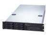 Chenbro RM21706 - Rack-mountable - 2U - extended ATX - hot-swap - no power supply - black - USB