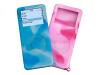 Targus Skins for iPod nano - Protective cover for digital player - silicone - blue, pink - iPod nano (pack of 2 )