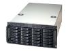 Chenbro RM51224B - Rack-mountable - 5U - hot-swap - no power supply ( EPS12V ) - black - USB