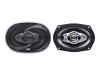 JVC CS HX6956 - Car speaker - 80 Watt - 5-way - coaxial - 6