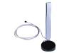 AirLancer Extender - Network adapter antenna - black, shiny silver