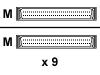 Adaptec - SCSI internal cable - HD-68 (M) - HD-68 (M) - 1.8 m