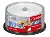 Imation Printable - 30 x DVD+R - 4.7 GB 16x - white - ink jet printable surface - spindle - storage media