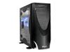 Thermaltake Aguila VD1000BWS - Mid tower - ATX - no power supply - black - USB/FireWire/Audio