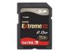 SanDisk Extreme III - Flash memory card - 2 GB - SD Memory Card