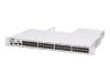 Alcatel OmniSwitch 6850-48 - Switch - 48 ports - Ethernet, Fast Ethernet, Gigabit Ethernet - 10Base-T, 100Base-TX, 1000Base-T + 4 x shared SFP (empty) - 1U - rack-mountable - stackable