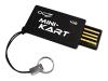 OCZ Ultra-Slim Mini-Kart USB 2.0 Flash Drive - USB flash drive - 1 GB - Hi-Speed USB