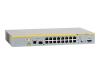 Allied Telesis AT 8000S/16 - Switch - 16 ports - EN, Fast EN - 10Base-T, 100Base-TX + 1x10/100/1000Base-T/SFP (mini-GBIC) - 1U