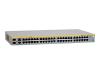 Allied Telesis AT 8000S/48 - Switch - 48 ports - EN, Fast EN - 10Base-T, 100Base-TX + 2x10/100/1000Base-T/SFP (mini-GBIC) - 1U   - stackable