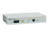 Allied Telesis AT GS2004CP/2 - Media converter - 10Base-T, 1000Base-LX, 100Base-TX, 1000Base-T - RJ-45 - SC single mode  - external - up to 20 km - 1310 nm