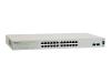 Allied Telesis AT GS950/24 WebSmart Switch - Switch - 24 ports - EN, Fast EN, Gigabit EN - 10Base-T, 100Base-TX, 1000Base-T + 2 x GBIC (empty)