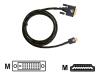 B-TECH BTXL41 - Video cable - dual link - 19 pin HDMI (M) - DVI-D (M) - 1.5 m