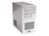 SilverStone TEMJIN TJ08 - Micro tower - micro ATX - no power supply - silver - USB/FireWire/Audio