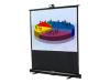 InFocus Manual Pull-up Screen - Projection screen - 50 in - 4:3 - Matte White - black