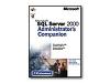 Microsoft SQL Server 2000 - Administrator's Companion - reference book set - CD - English