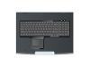 HP 1U Rackmount Keyboard with USB - Keyboard - PS/2, USB - touchpad - silver