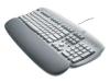 Logitech Deluxe Access - Keyboard - PS/2 - white - Finnish / Swedish - retail