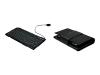 Samsung USB Keyboard + Organiser Pack - Keyboard - USB - black - UK