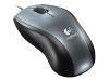 Logitech V100 Optical Mouse for Notebooks - Mouse - optical - 3 button(s) - wired - USB