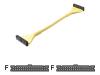 Belkin Round Floppy Single-Drive Cable - Floppy cable - 34 PIN IDC (F) - 34 PIN IDC (F) - 25 cm - rounded - yellow