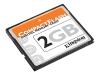 Kingston - Flash memory card - 2 GB - CompactFlash Card