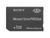 Sony - Flash memory card - 1 GB - MS PRO DUO