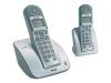 Philips CD1302S - Cordless phone w/ call waiting caller ID - DECT\GAP + 1 additional handset(s)