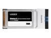 Linksys Wireless-N Business Notebook Adapter WPC4400N - Network adapter - CardBus - 802.11b, 802.11g, 802.11n (draft)